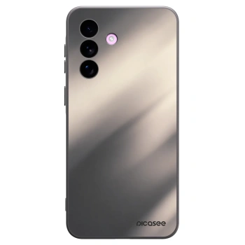 Picasee Samsung Galaxy A57 5G Hülle - Schwarzes Silikon - Smoky Beige