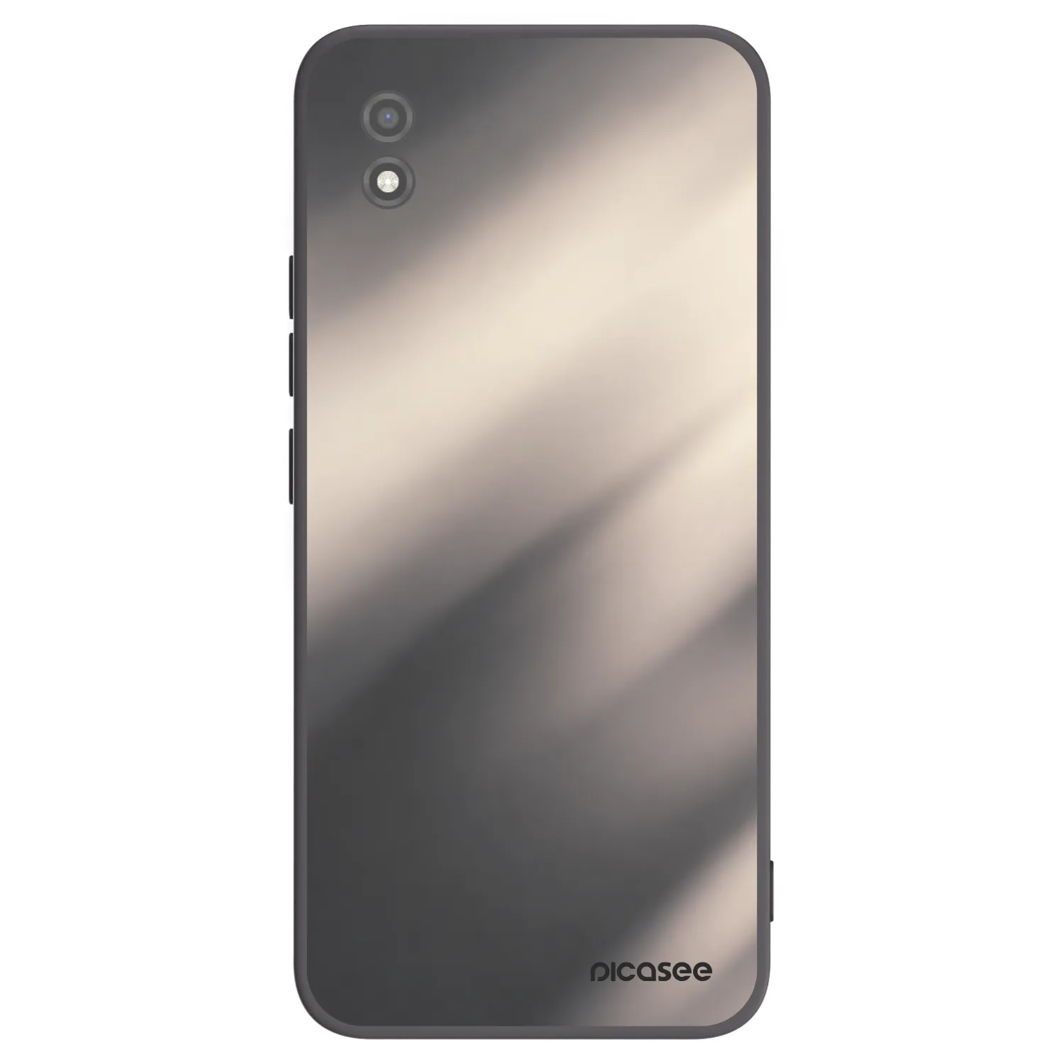 Picasee Realme C11 (2021) Hülle - Schwarzes Silikon - Smoky Beige