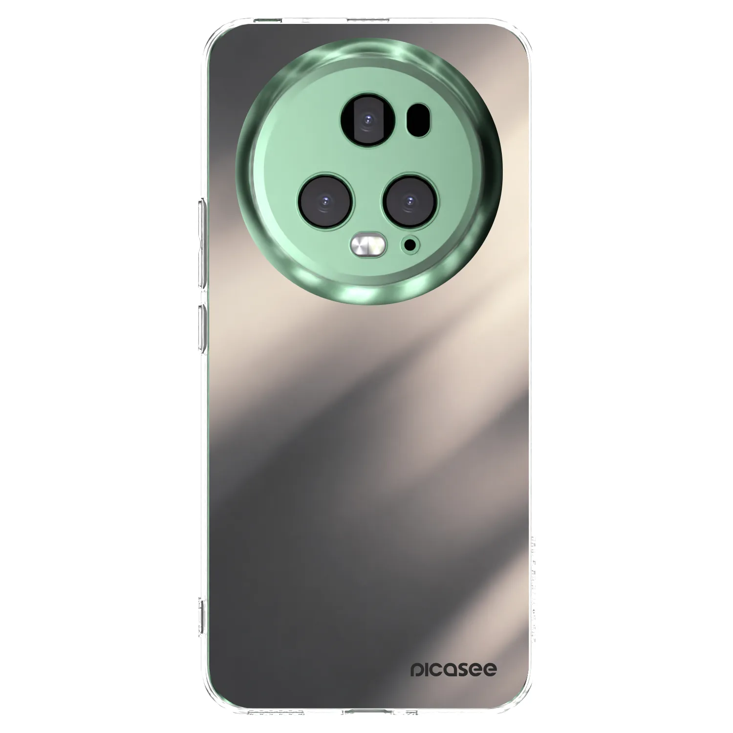 Picasee Honor Magic5 Pro Hülle - Transparentes Silikon - Smoky Beige