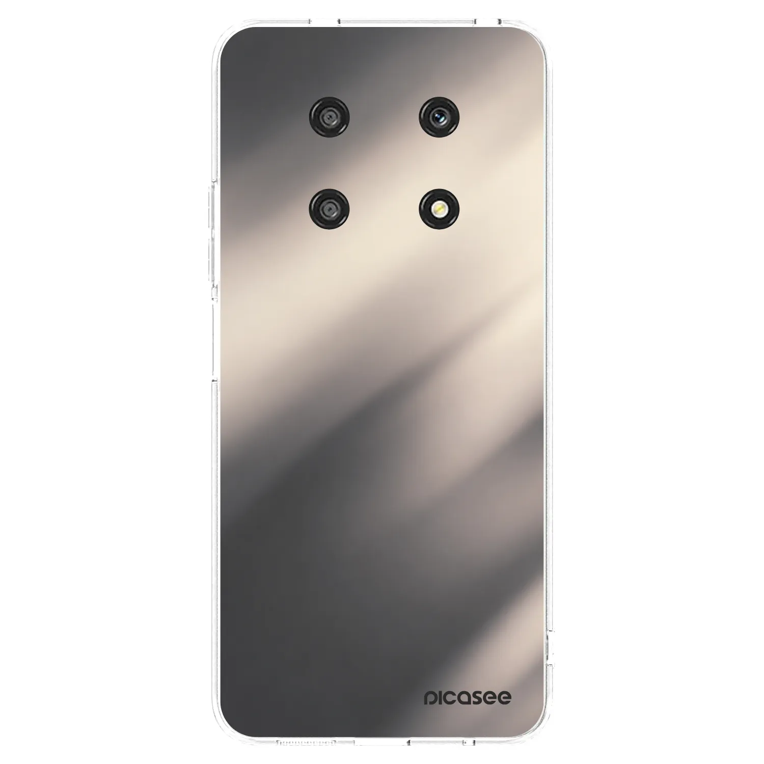 Picasee Honor Magic4 Lite 5G Hülle - Transparentes Silikon - Smoky Beige