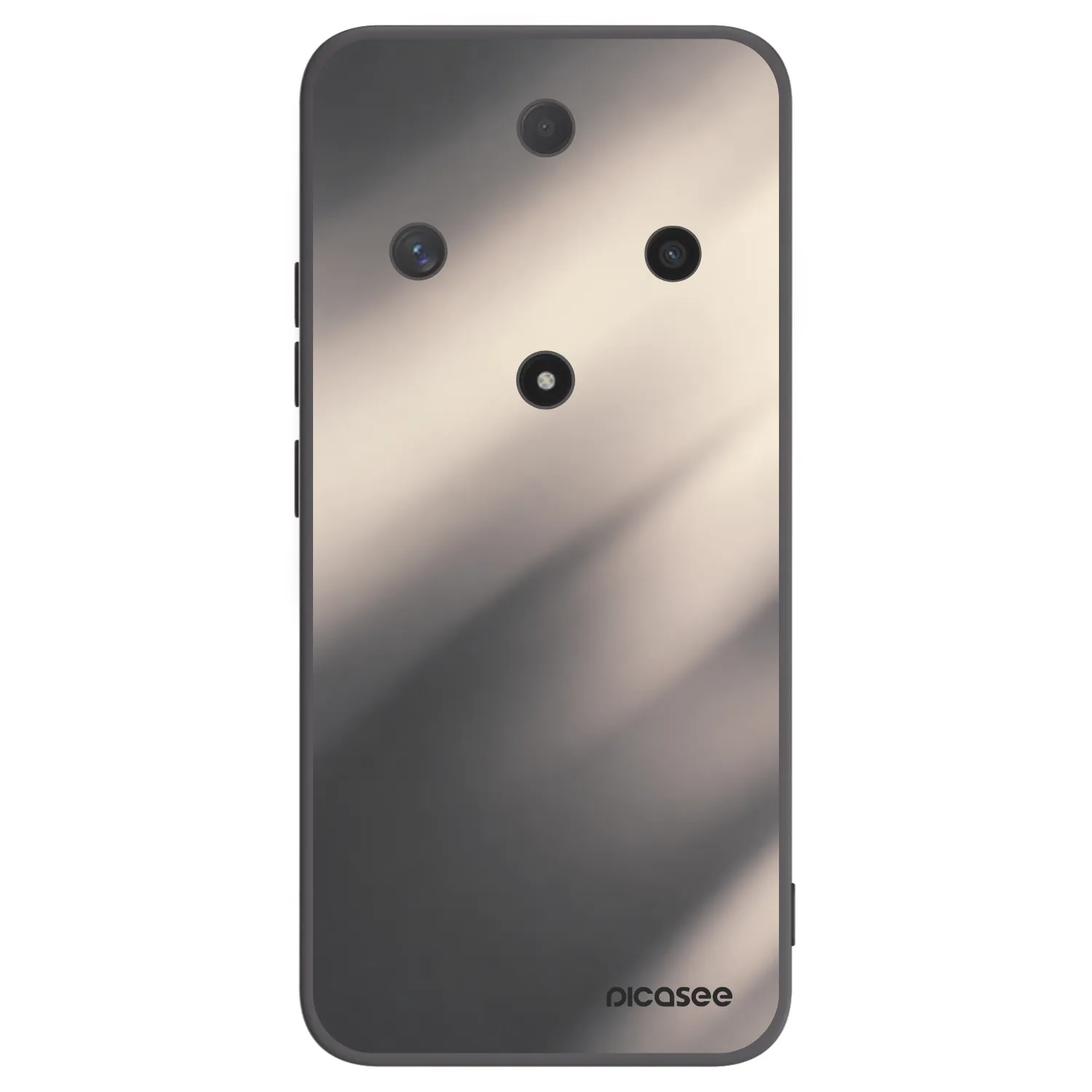 Picasee Honor Magic6 Lite 5G Hülle - Schwarzes Silikon - Smoky Beige