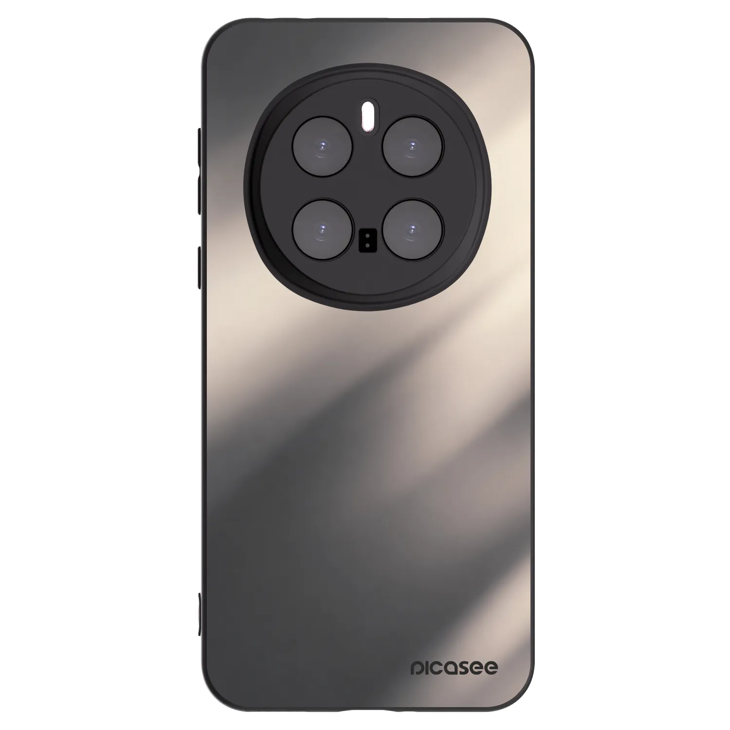 Picasee Honor Magic7 Pro 5G Hülle - Schwarzes Silikon - Smoky Beige