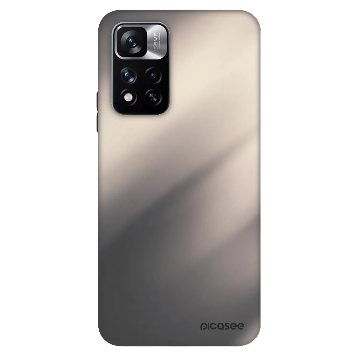 Picasee Fashion Case für Xiaomi Redmi Note 11 Pro 5G - Smoky Beige
