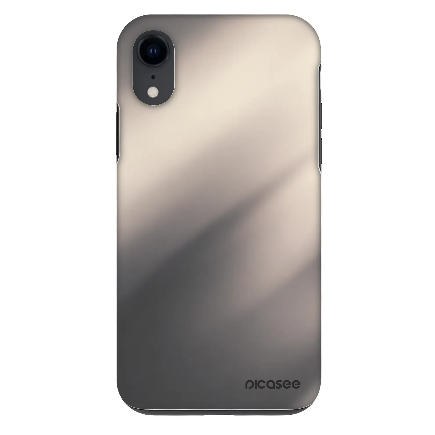 Picasee Fashion Case für Apple iPhone XR - Smoky Beige