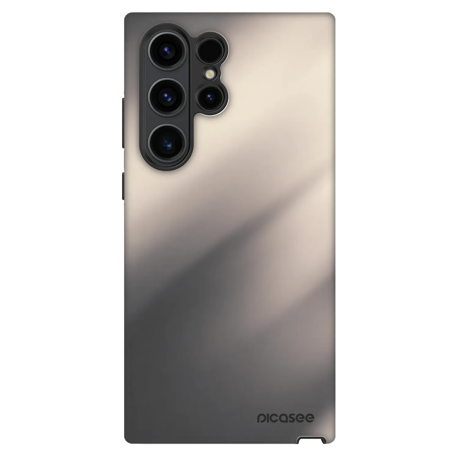 Picasee Fashion Case für Samsung Galaxy S22 Ultra 5G - Smoky Beige