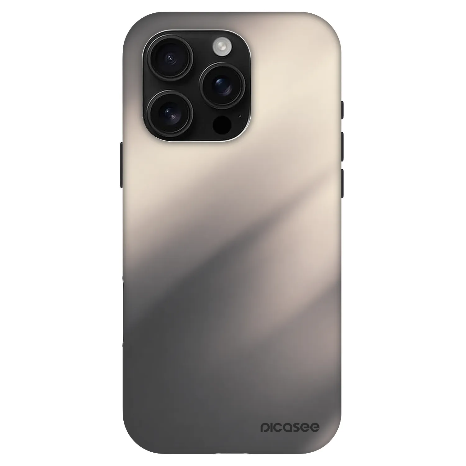 Picasee Fashion Case MagSafe für Apple iPhone 16 Pro - Smoky Beige