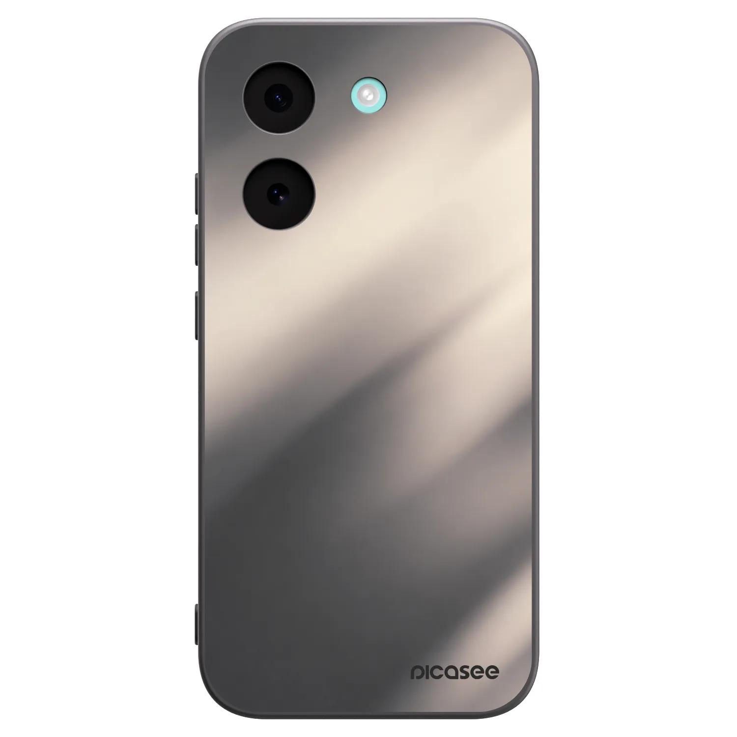 Picasee Xiaomi Poco X8 Pro Hülle - Schwarzes Silikon - Smoky Beige