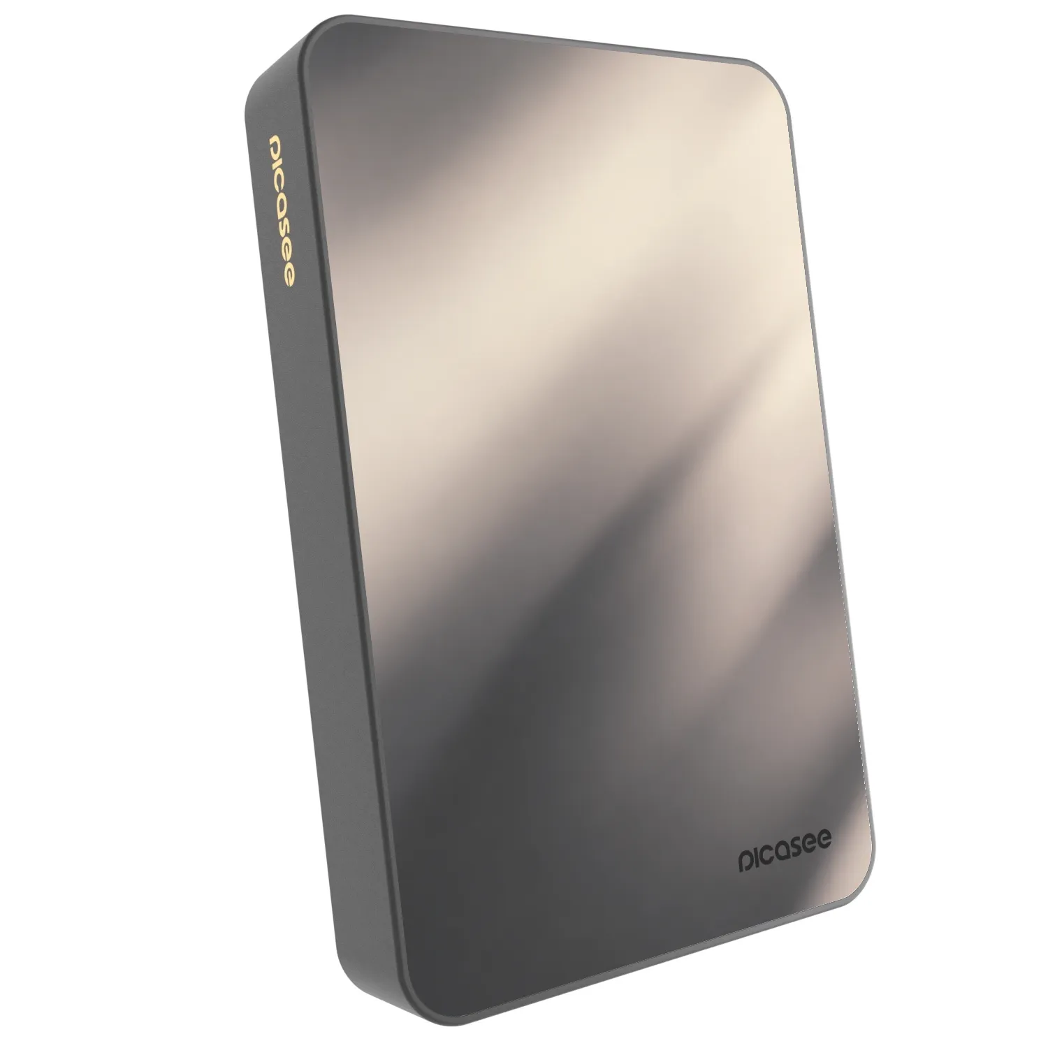 Picasee Powerbank mit MagSafe 10 000 mAh Grau - Smoky Beige