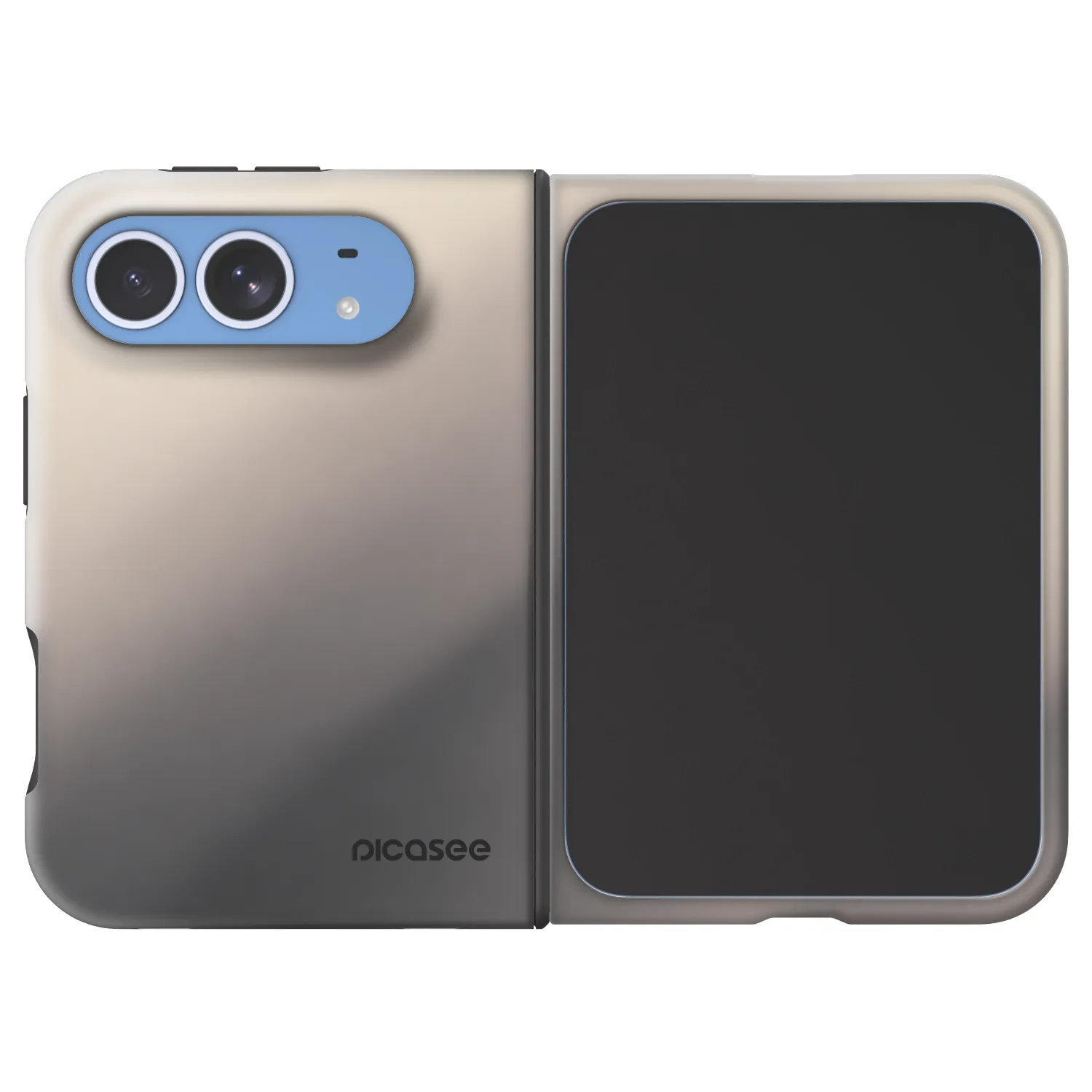 Picasee Fashion Case MagSafe für Apple iPhone Duo - Smoky Beige