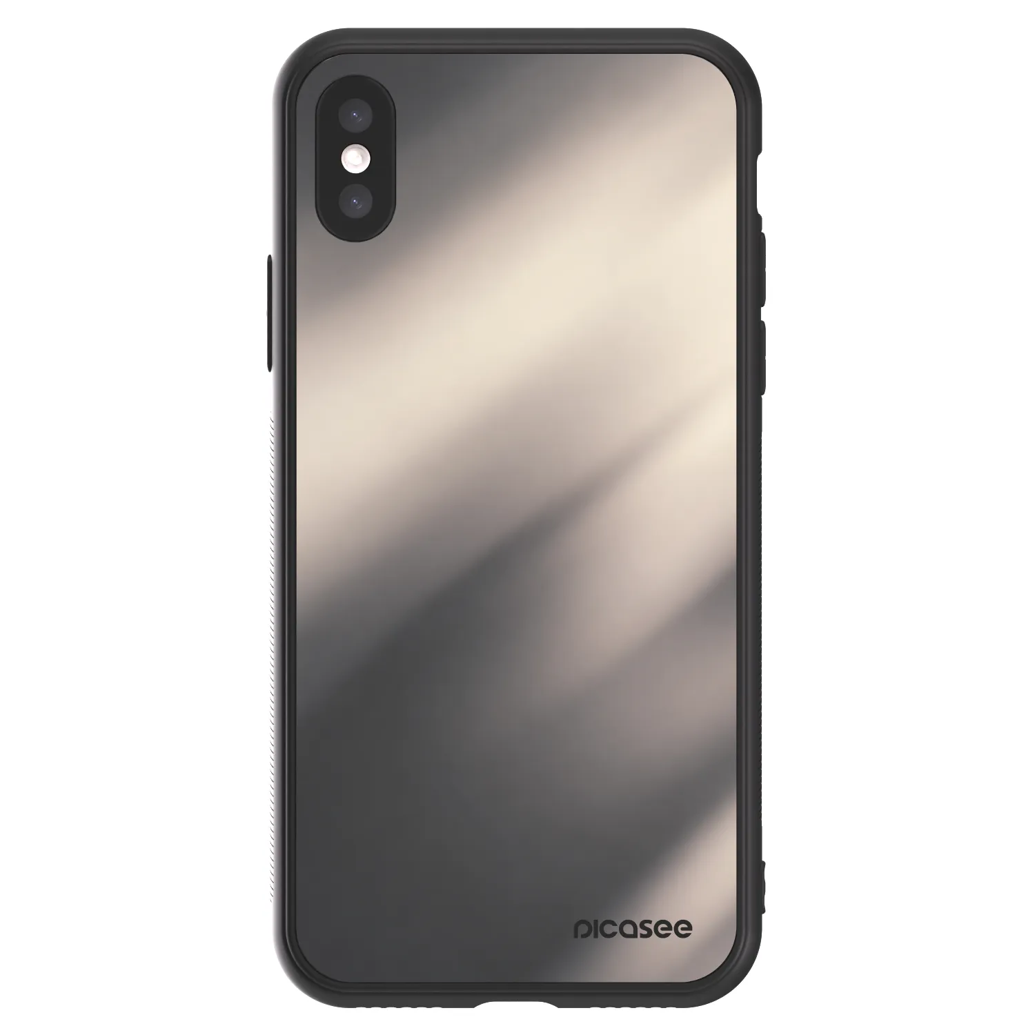 Picasee ULTIMATE CASE für Apple iPhone X/XS - Smoky Beige