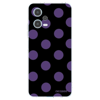 Picasee Xiaomi Redmi Note 12 5G Hülle - Transparentes Silikon - Big flickers