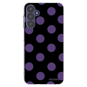 Picasee Samsung Galaxy A15 A155F 4G Hülle - Transparentes Silikon - Big flickers