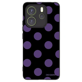 Picasee Xiaomi Redmi Note 14 4G Hülle - Schwarzes Silikon - Big flickers
