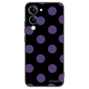 Picasee Vivo Y29s 5G Hülle - Schwarzes Silikon - Big flickers