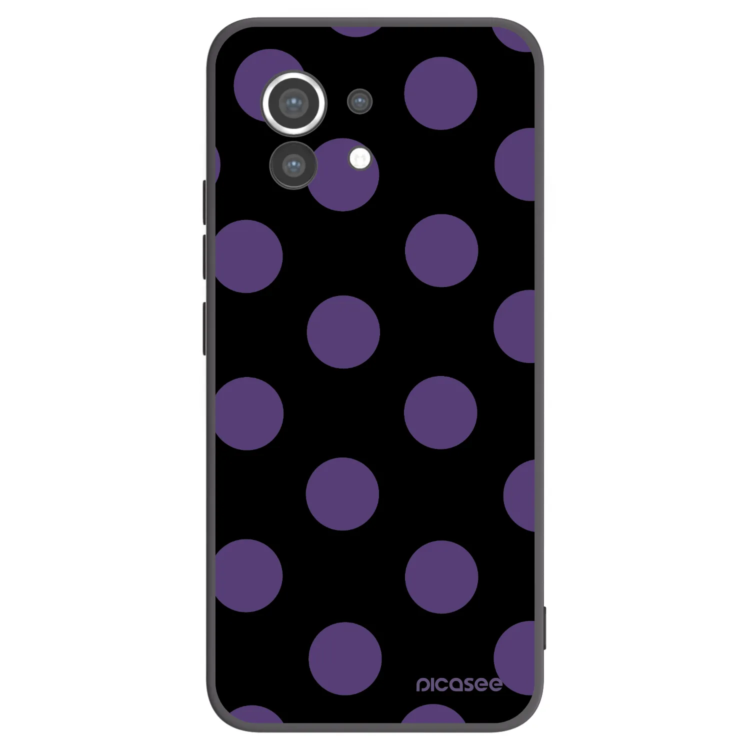 Picasee Xiaomi Mi 11 Hülle - Schwarzes Silikon - Big flickers