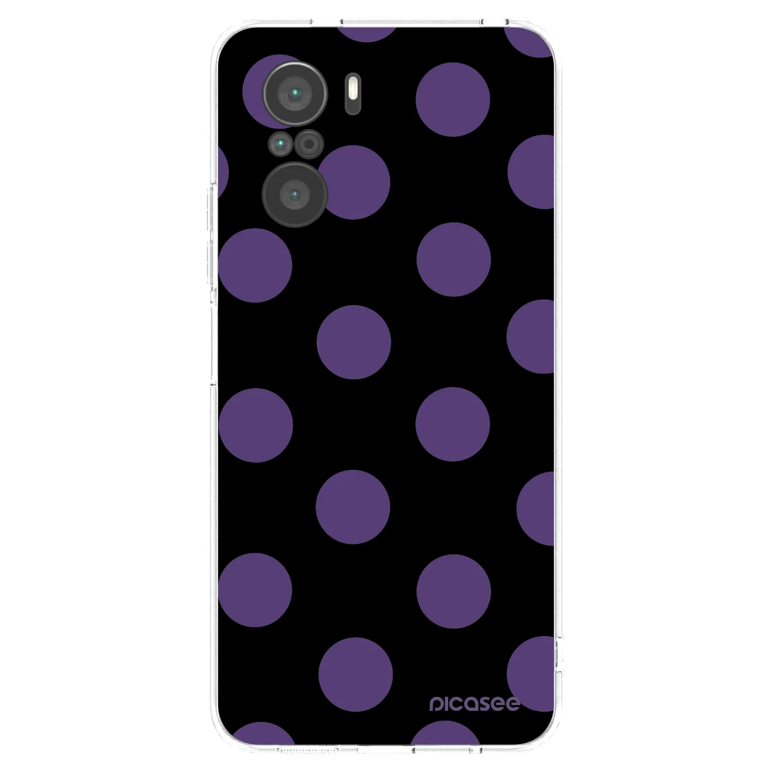Picasee Xiaomi Poco F3 Hülle - Transparentes Silikon - Big flickers
