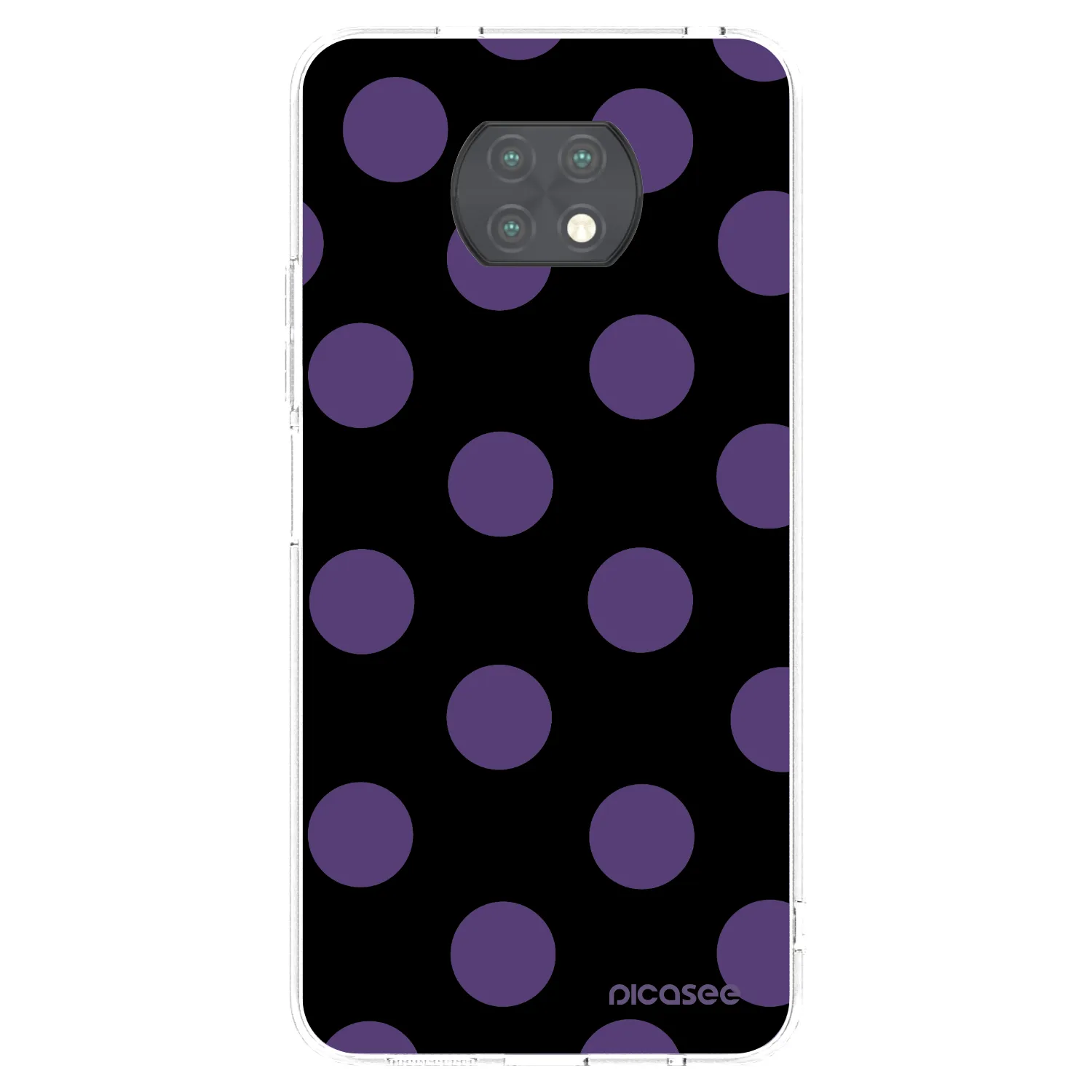 Picasee Xiaomi Redmi Note 9T Hülle - Transparentes Silikon - Big flickers