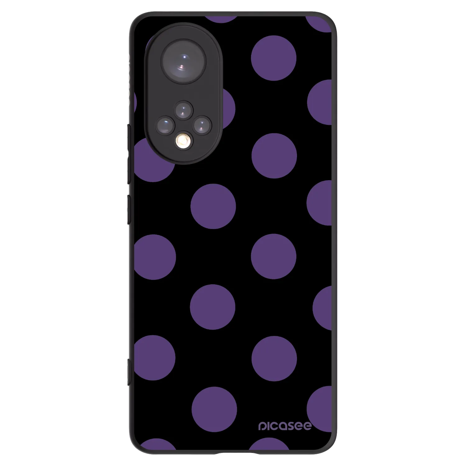 Picasee Huawei Nova 9 Hülle - Schwarzes Silikon - Big flickers