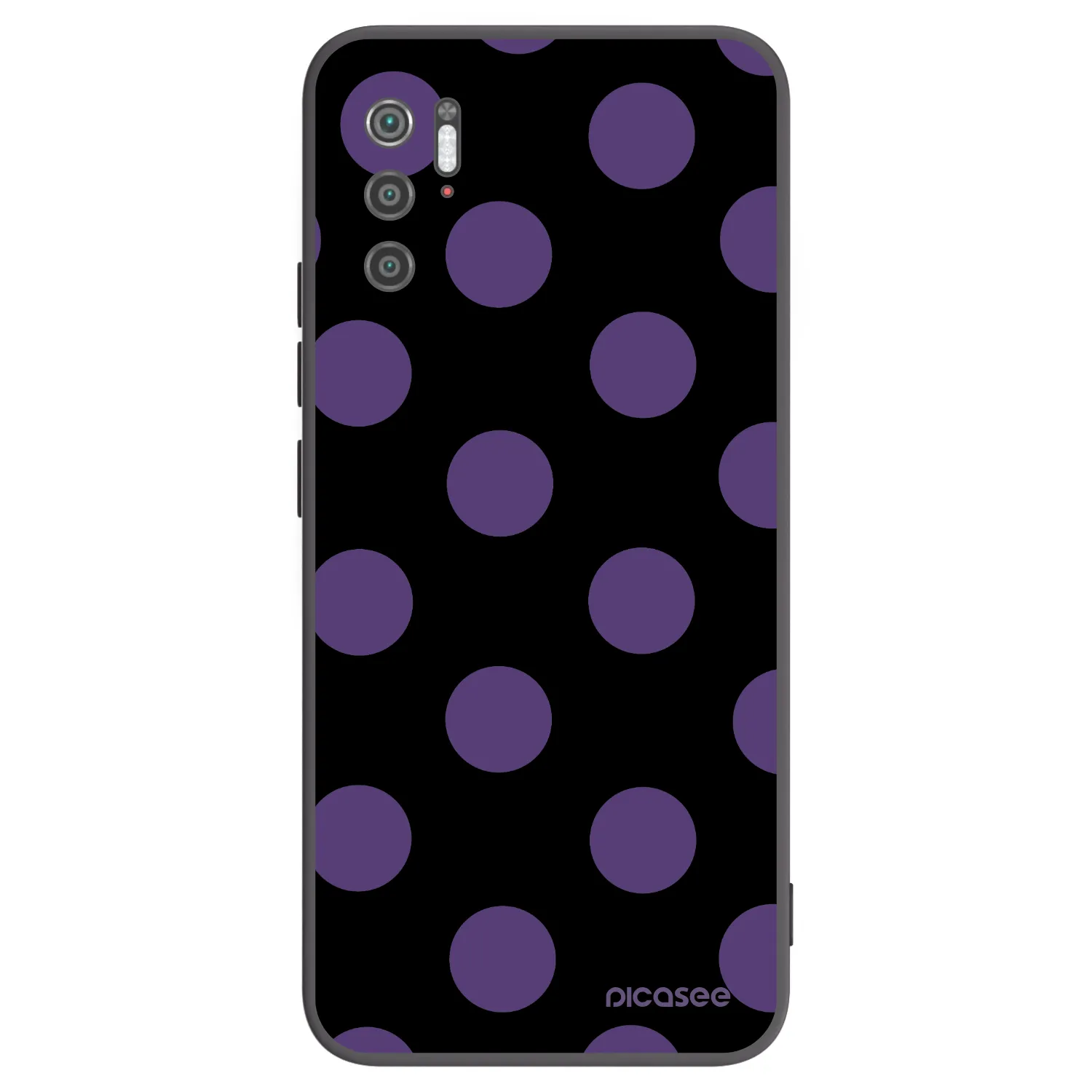 Picasee Xiaomi Poco M3 Pro 5G Hülle - Schwarzes Silikon - Big flickers