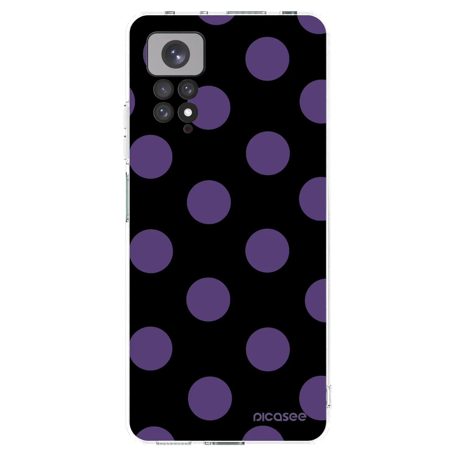 Picasee Xiaomi Redmi Note 11S 4G Hülle - Transparentes Silikon - Big flickers