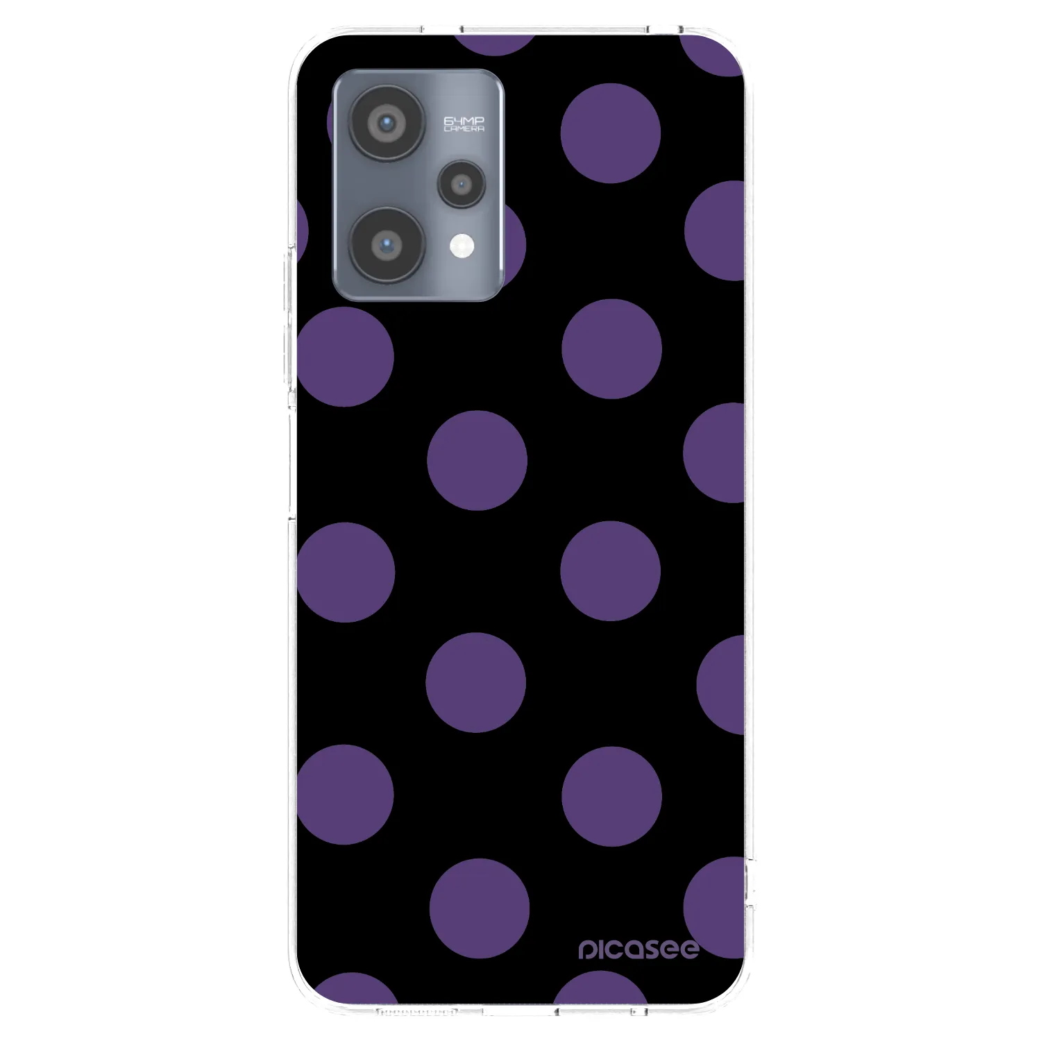 Picasee Realme 9 Pro 5G Hülle - Transparentes Silikon - Big flickers