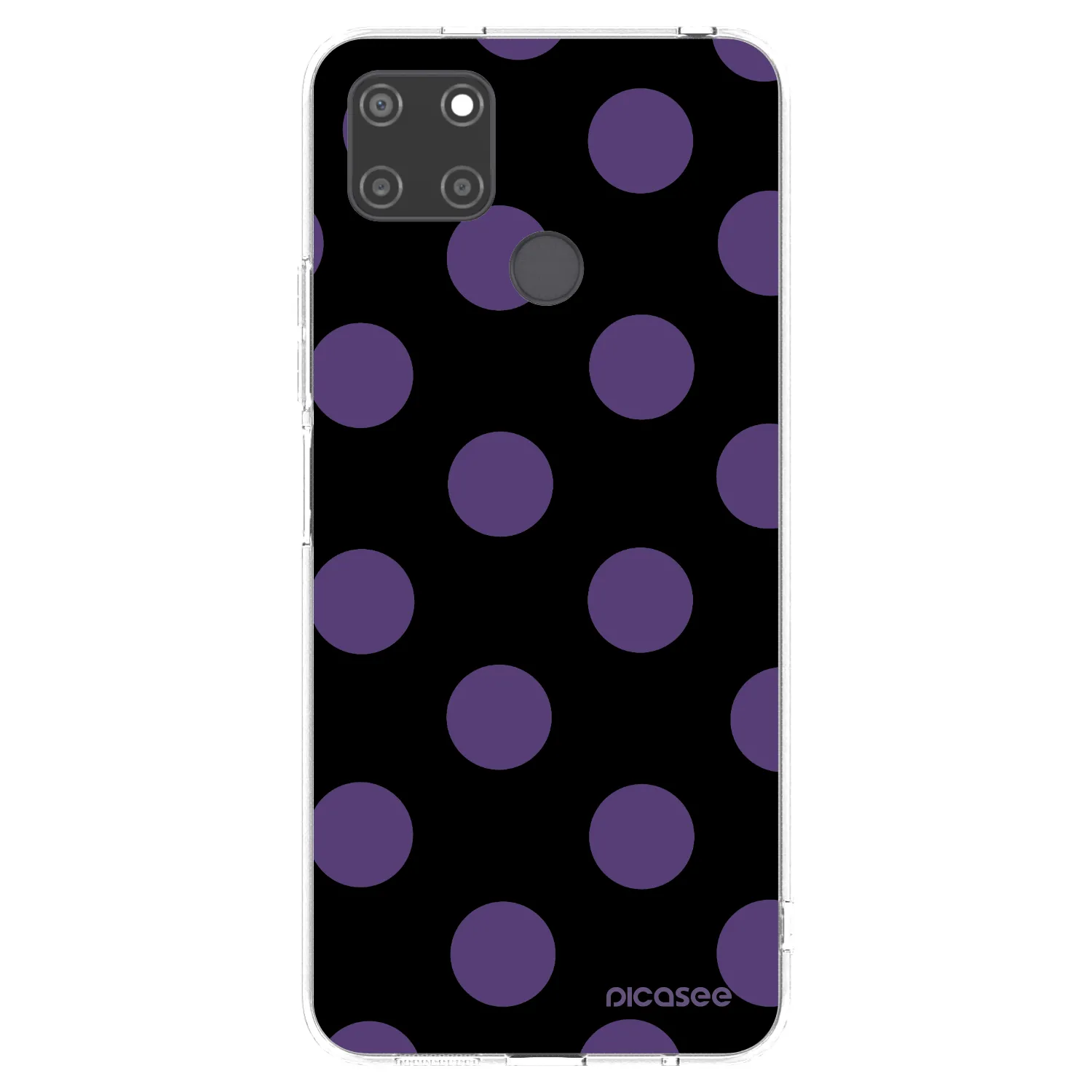 Picasee Realme C21Y Hülle - Transparentes Silikon - Big flickers