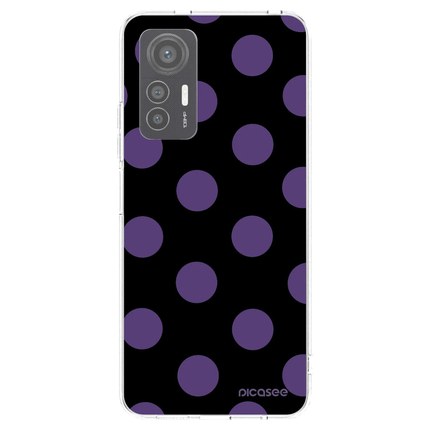 Picasee Xiaomi 12 Lite Hülle - Transparentes Silikon - Big flickers