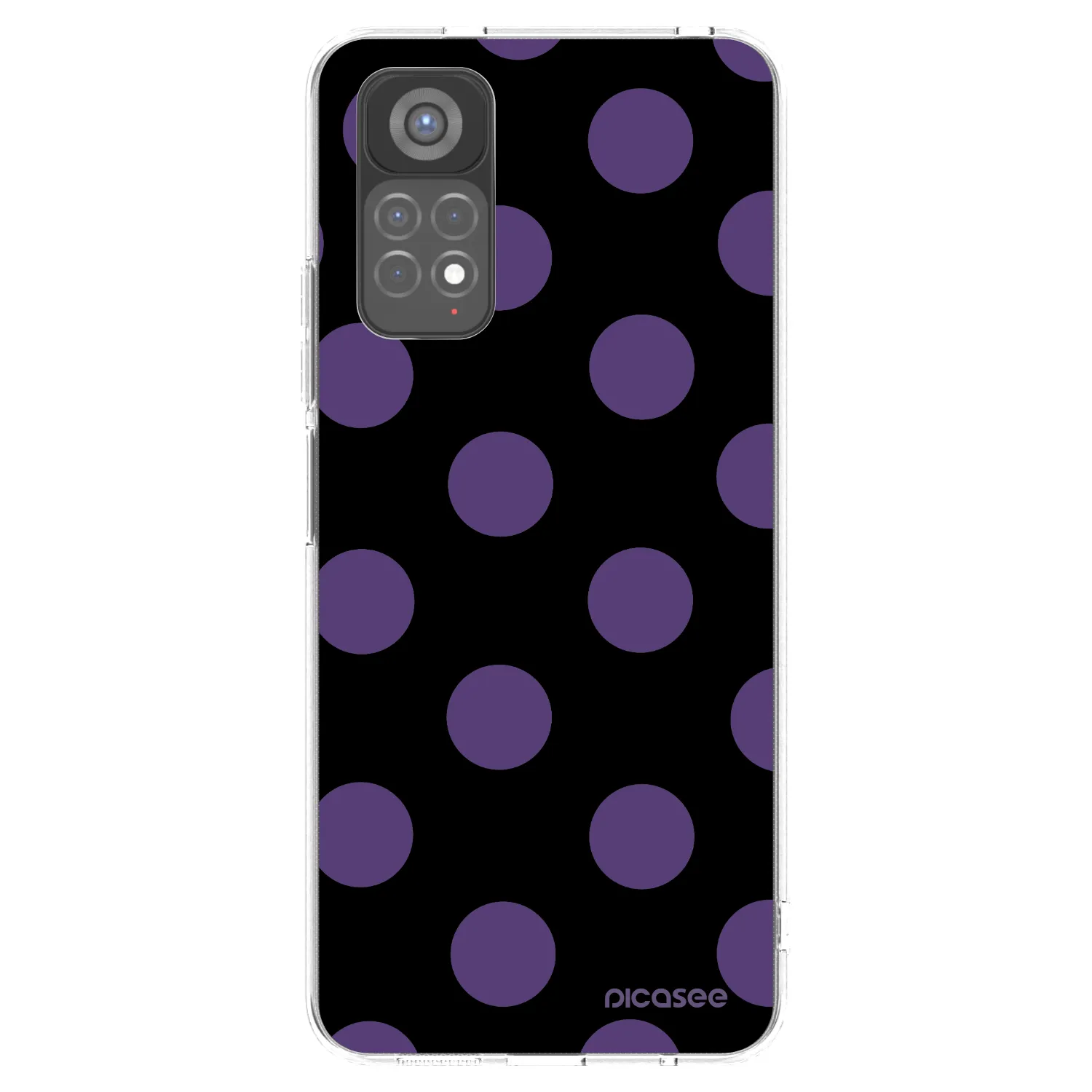 Picasee Xiaomi Redmi Note 11S 5G Hülle - Transparentes Silikon - Big flickers