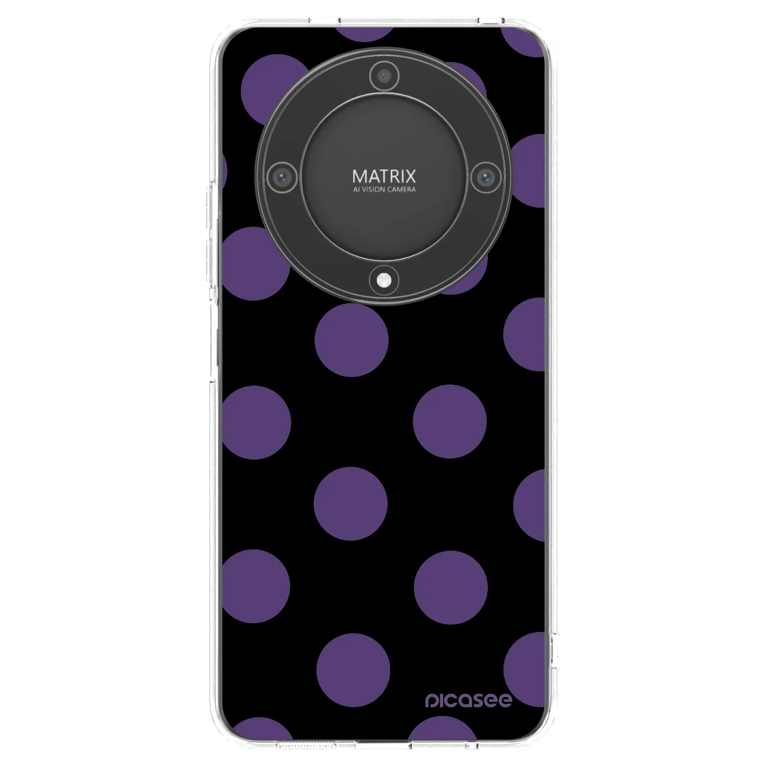 Picasee Honor Magic5 Lite 5G Hülle - Transparentes Silikon - Big flickers