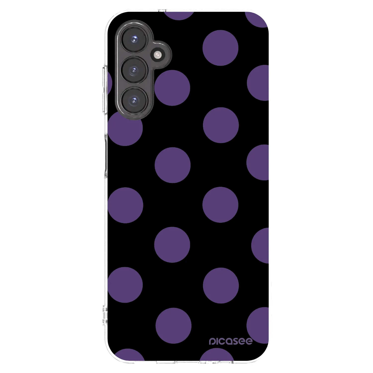 Picasee Samsung Galaxy A14 5G A146P Hülle - Transparentes Silikon - Big flickers