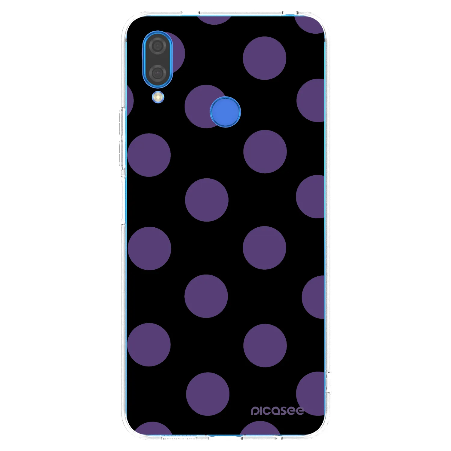 Picasee Huawei Nova 3 Hülle - Transparentes Silikon - Big flickers