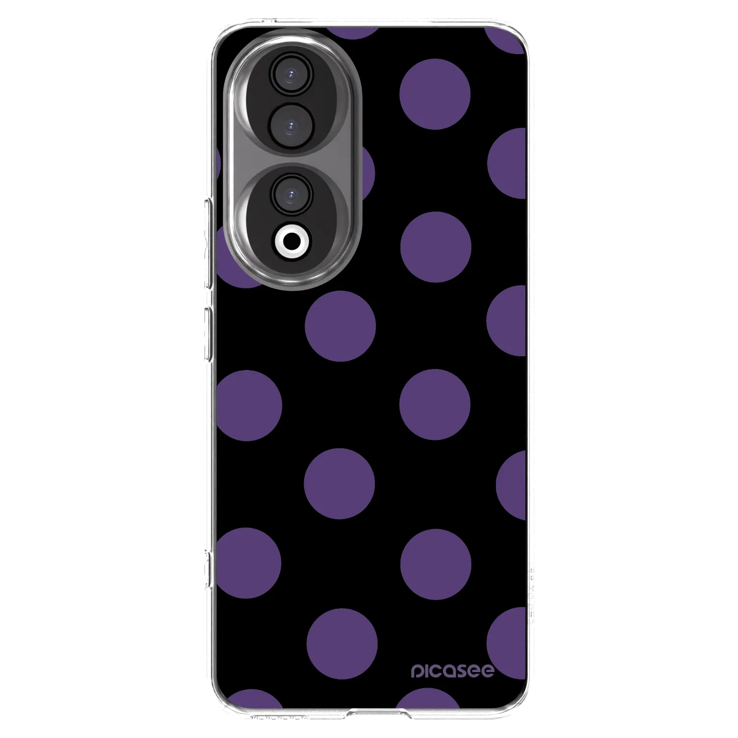 Picasee Honor 90 5G Hülle - Transparentes Silikon - Big flickers
