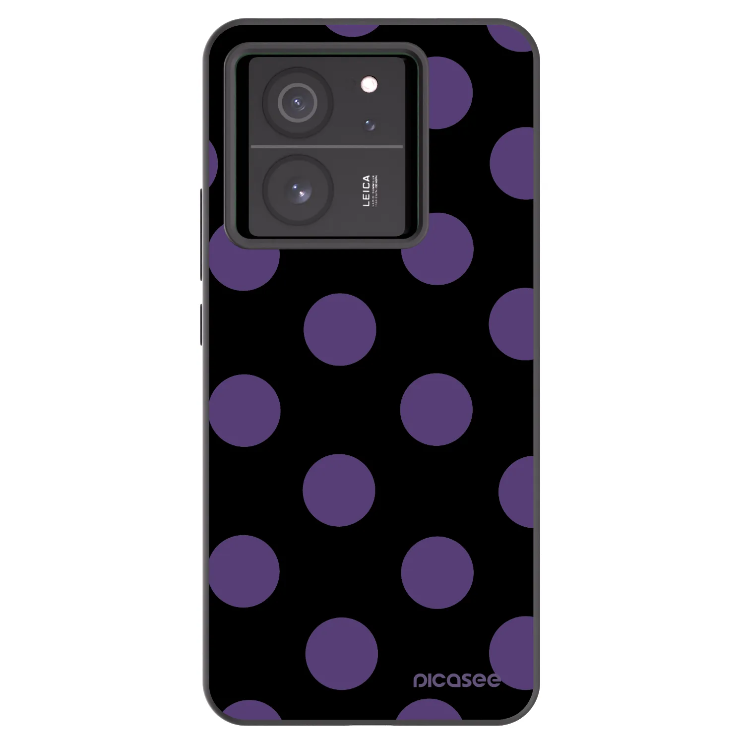 Picasee Xiaomi 13T Pro Hülle - Schwarzes Silikon - Big flickers