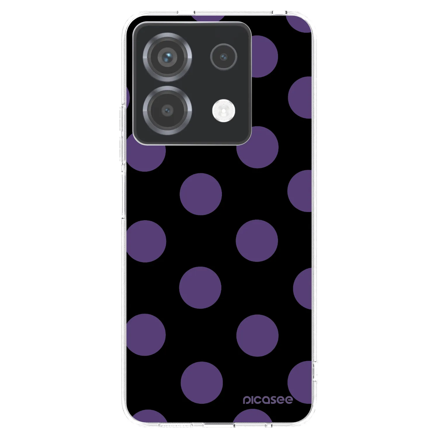 Picasee Xiaomi Poco X6 Hülle - Transparentes Silikon - Big flickers