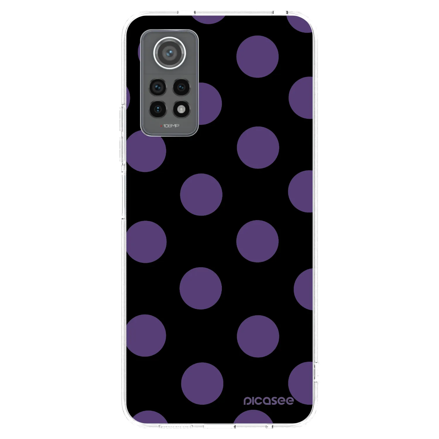 Picasee Xiaomi Redmi Note 12 Pro 4G Hülle - Transparentes Silikon - Big flickers