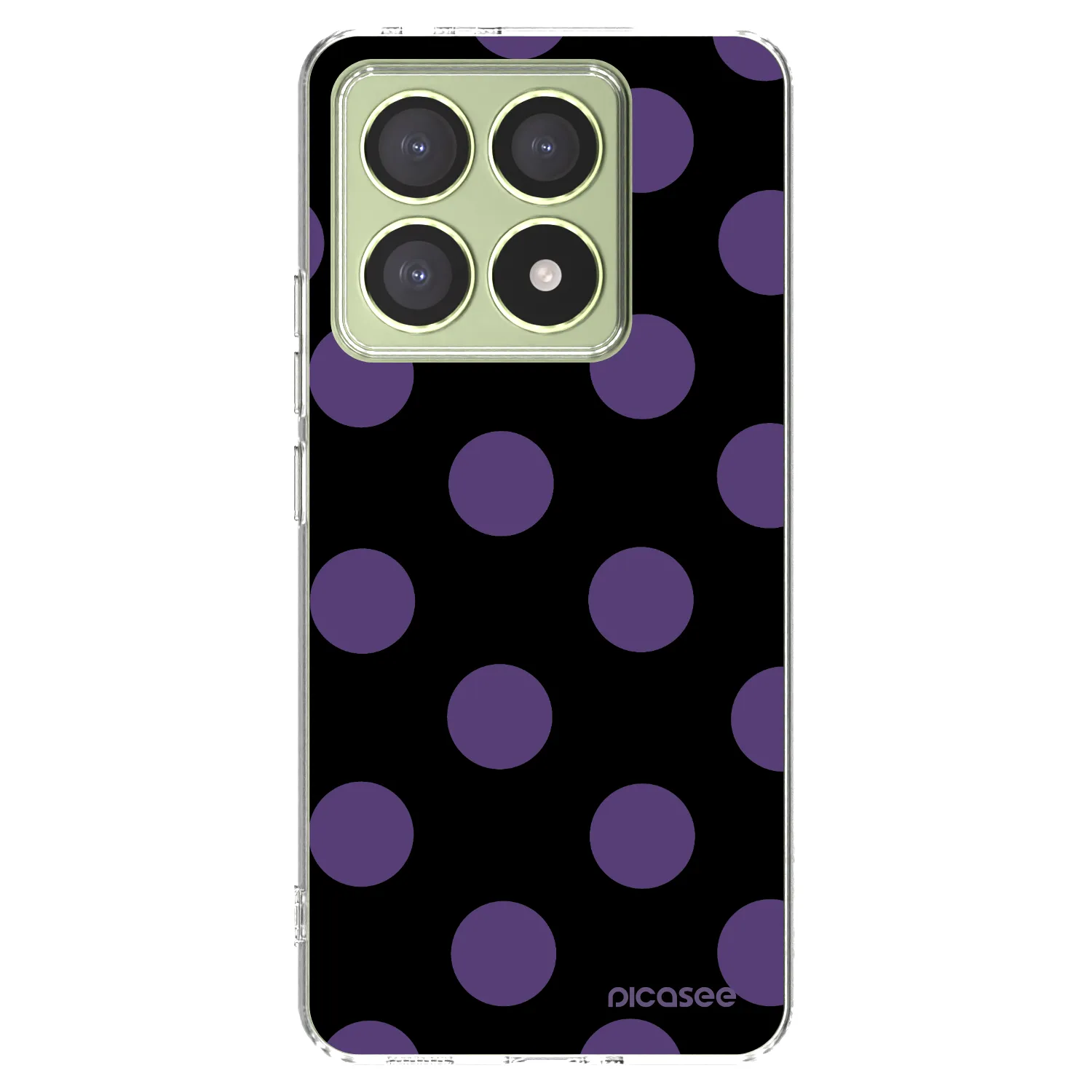 Picasee Xiaomi 14T Hülle - Transparentes Silikon - Big flickers