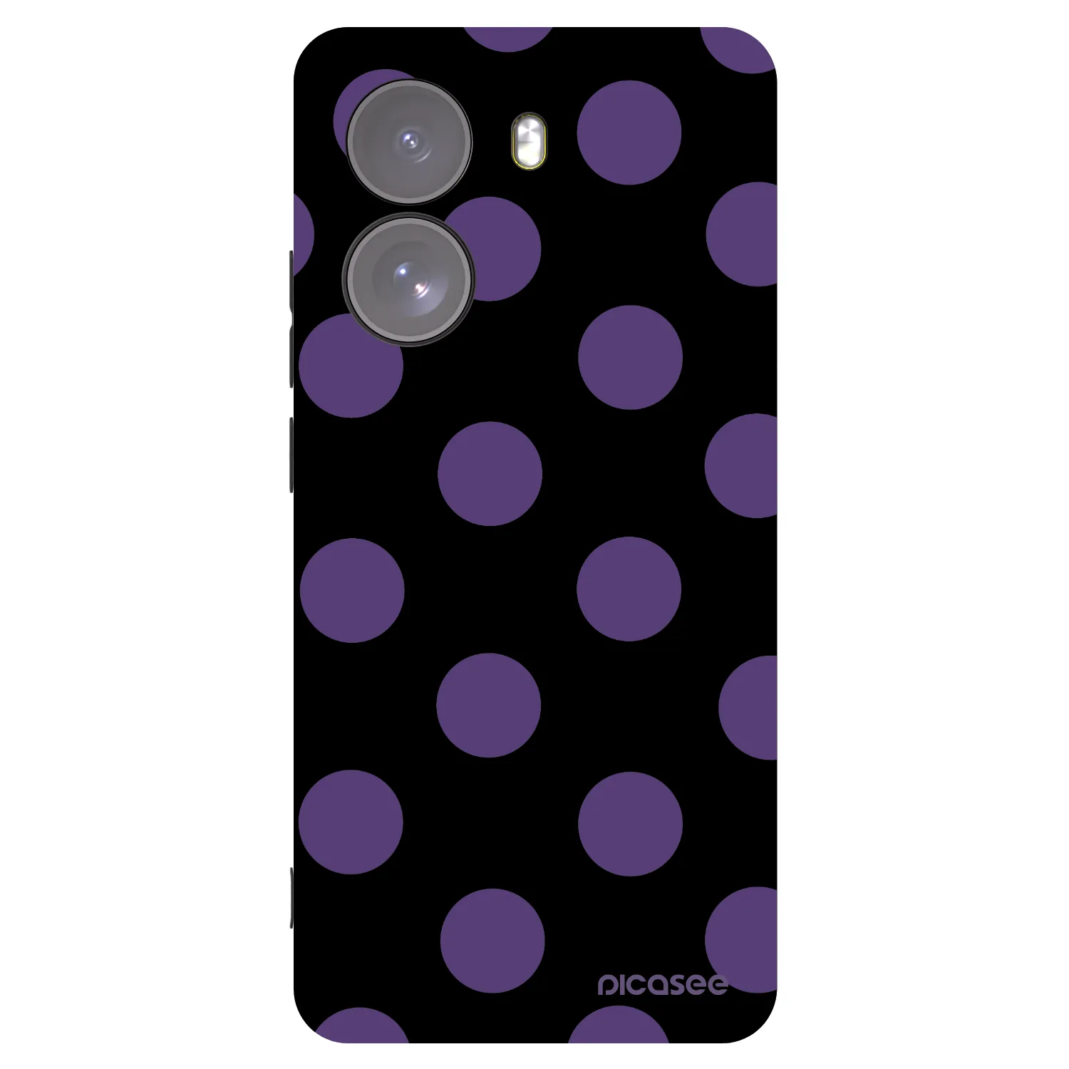 Picasee Xiaomi Poco X7 Hülle - Schwarzes Silikon - Big flickers