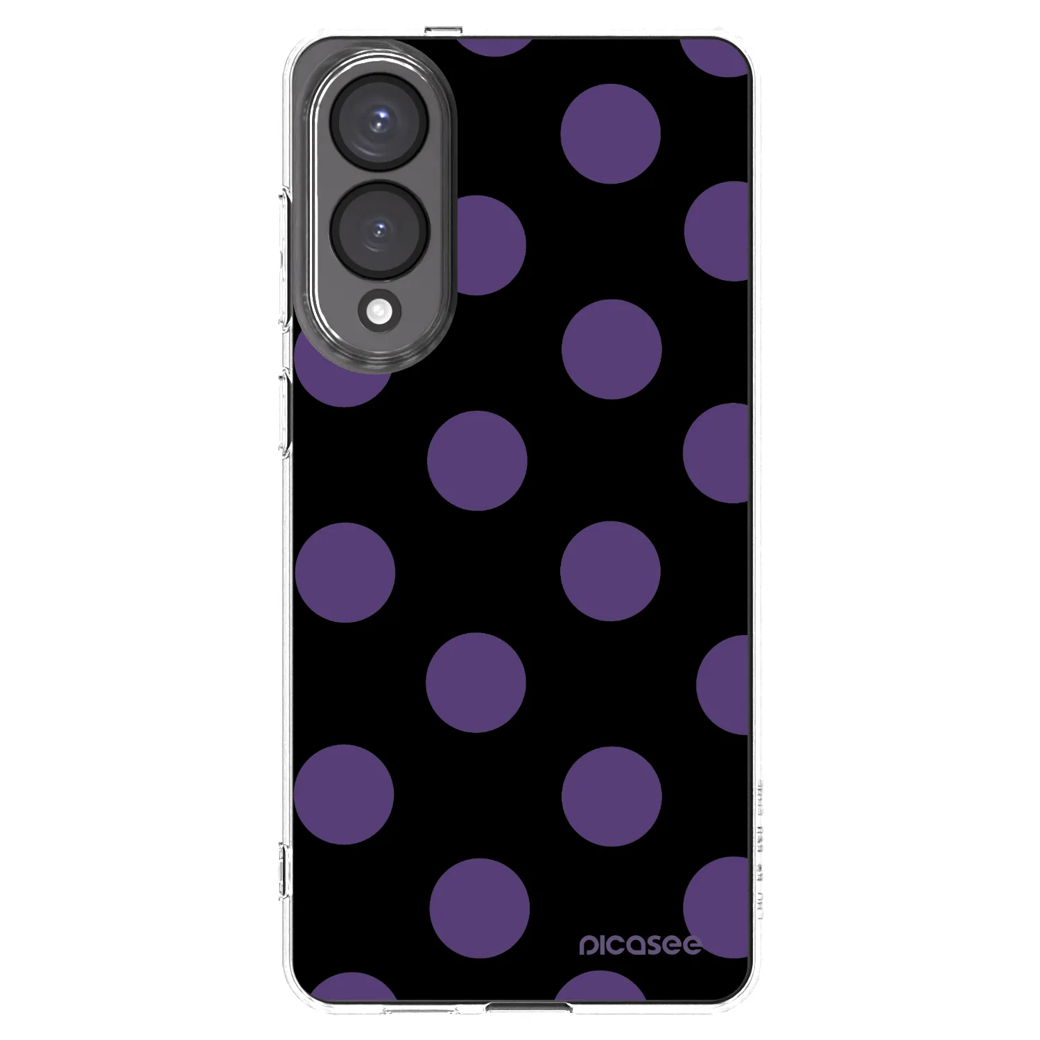 Picasee Samsung Galaxy S25 Edge 5G Hülle - Transparentes Silikon - Big flickers