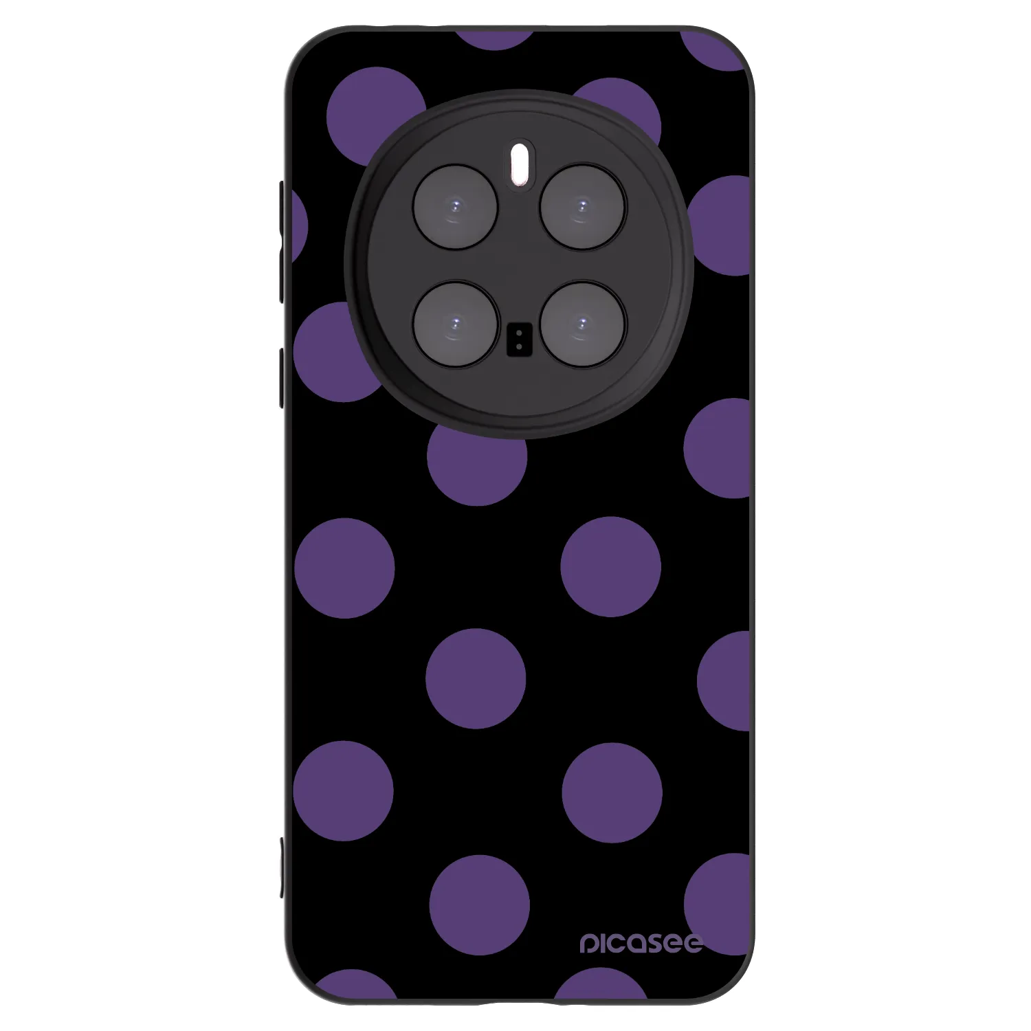Picasee Honor Magic7 Pro 5G Hülle - Schwarzes Silikon - Big flickers