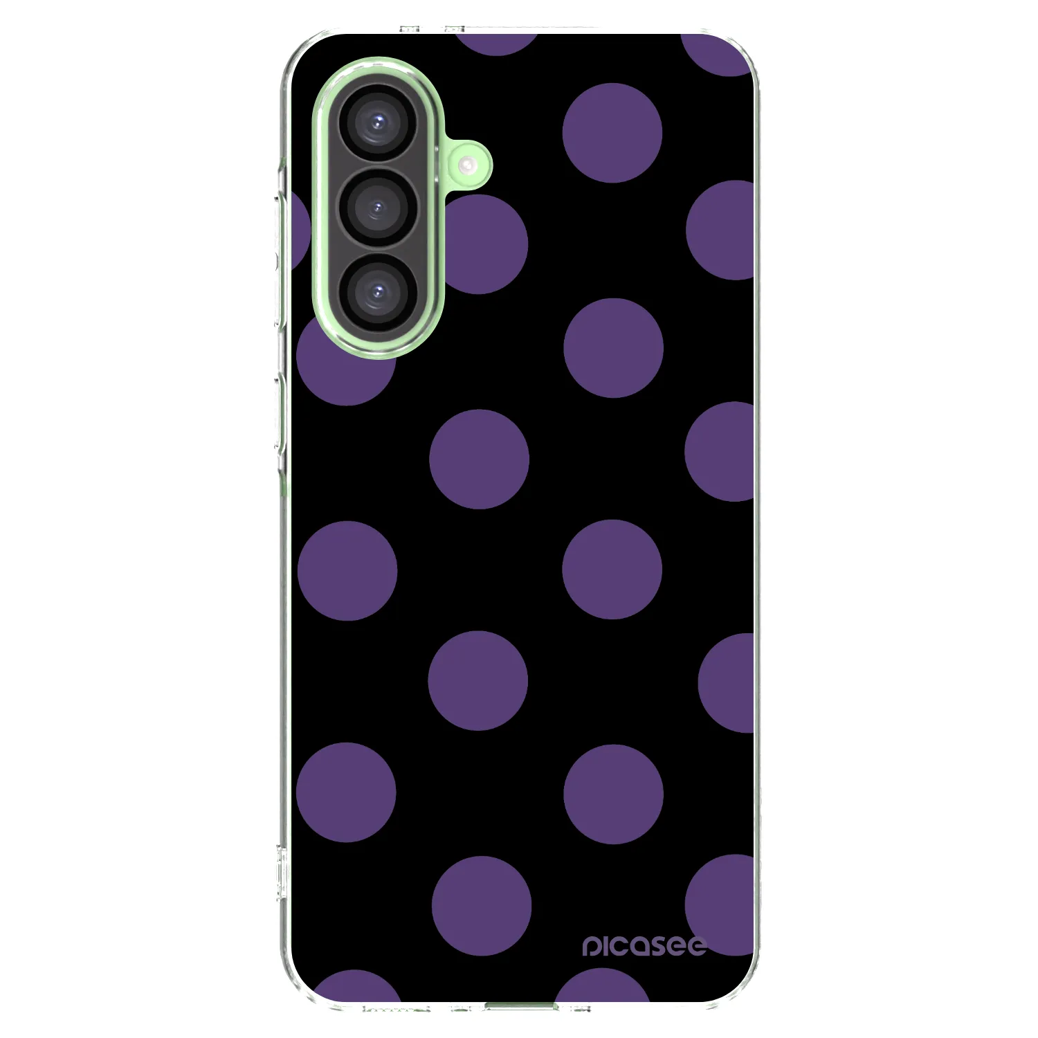 Picasee Samsung Galaxy A26 5G A266B Hülle - Transparentes Silikon - Big flickers