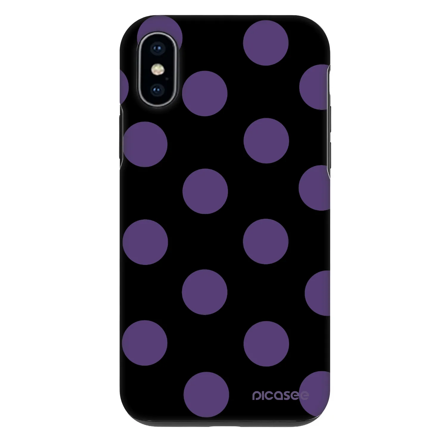 Picasee Fashion Case für Apple iPhone X/XS - Big flickers