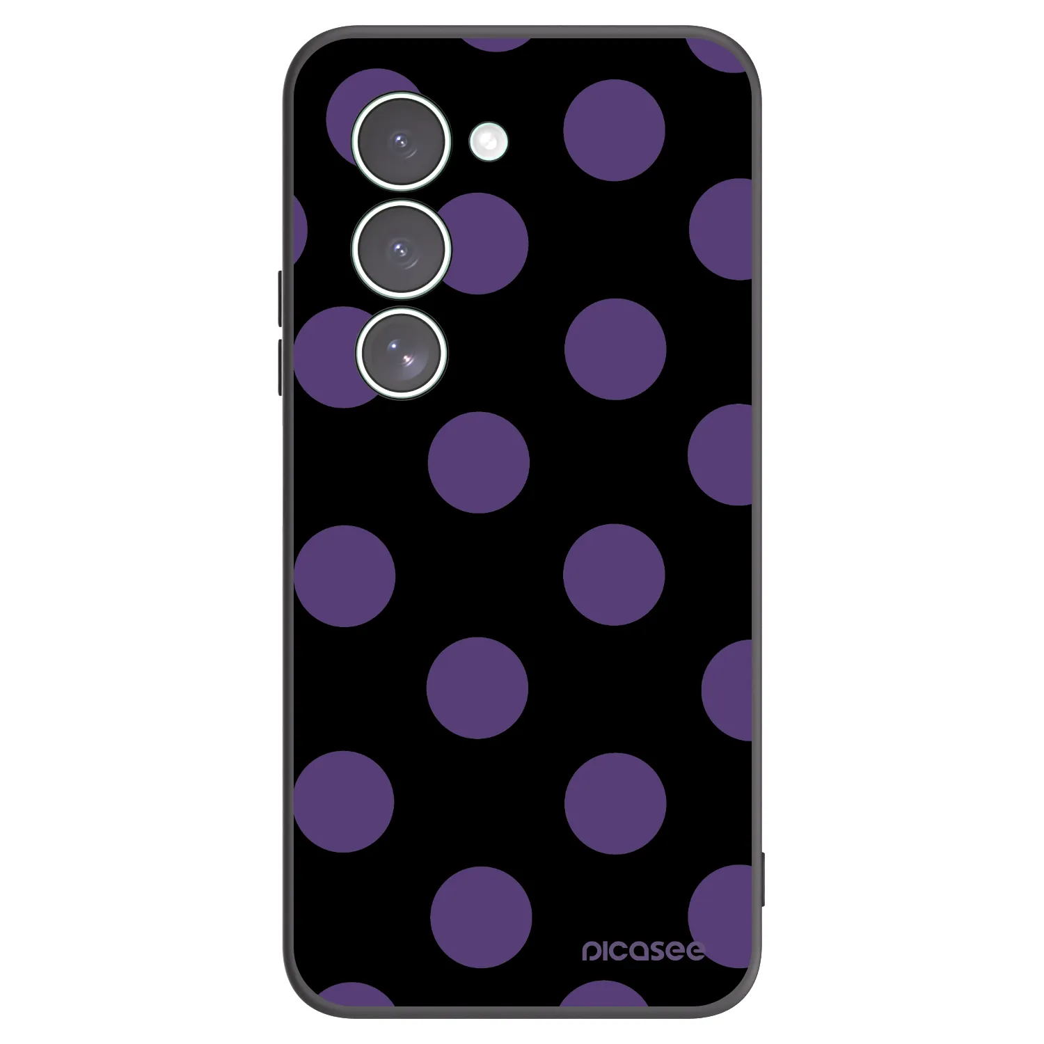 Picasee Xiaomi Redmi 15 5G Hülle - Schwarzes Silikon - Big flickers