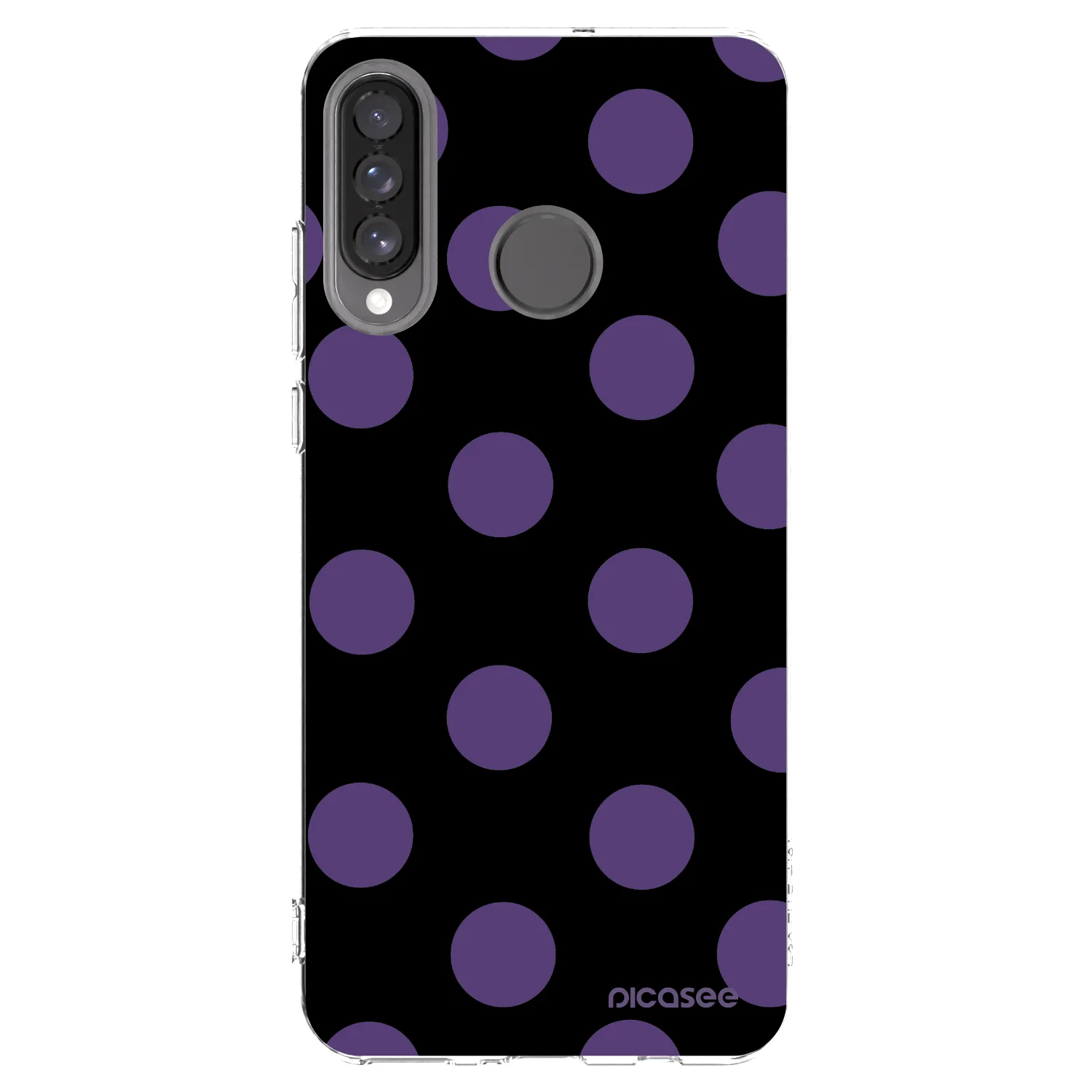 Picasee Huawei P30 Lite Hülle - Transparentes Silikon - Big flickers