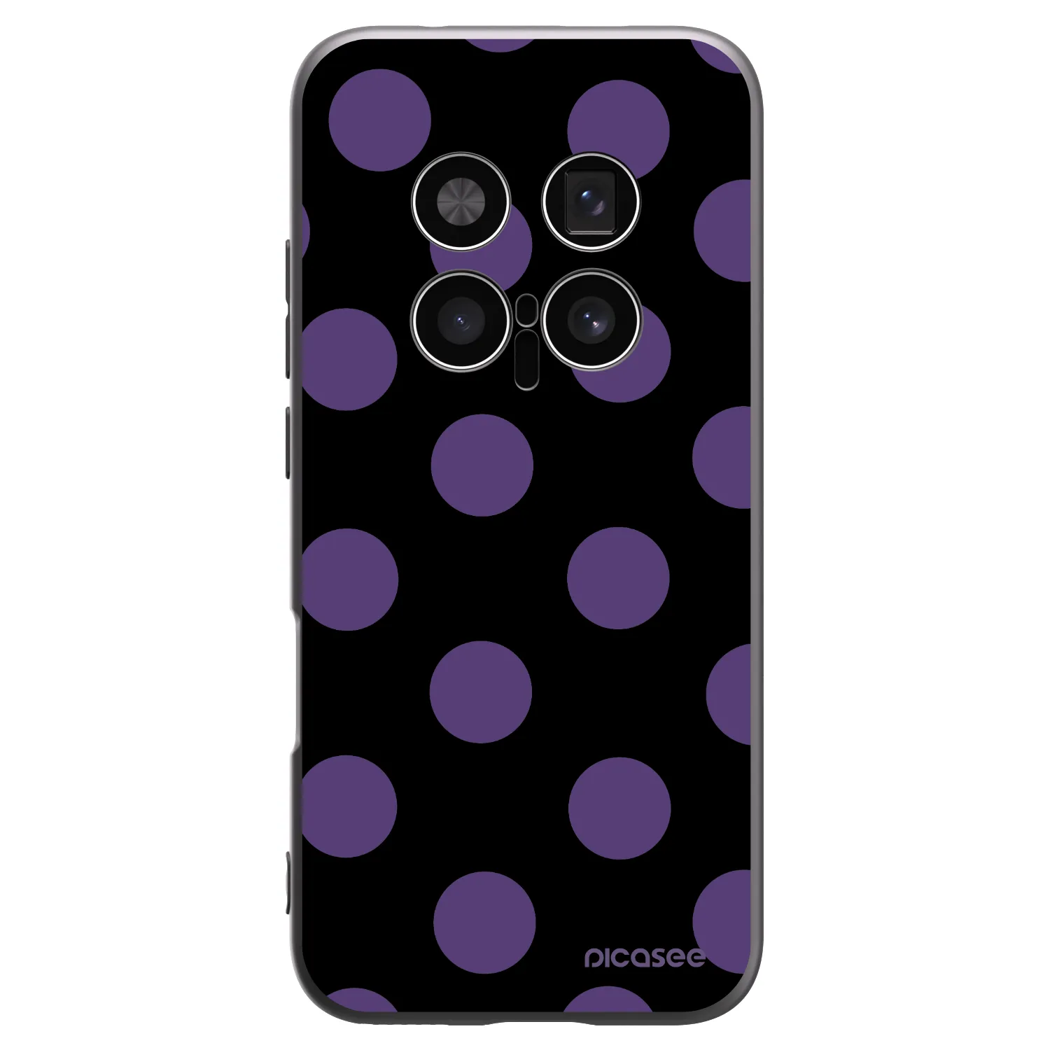 Picasee Honor Magic8 Pro 5G Hülle - Schwarzes Silikon - Big flickers