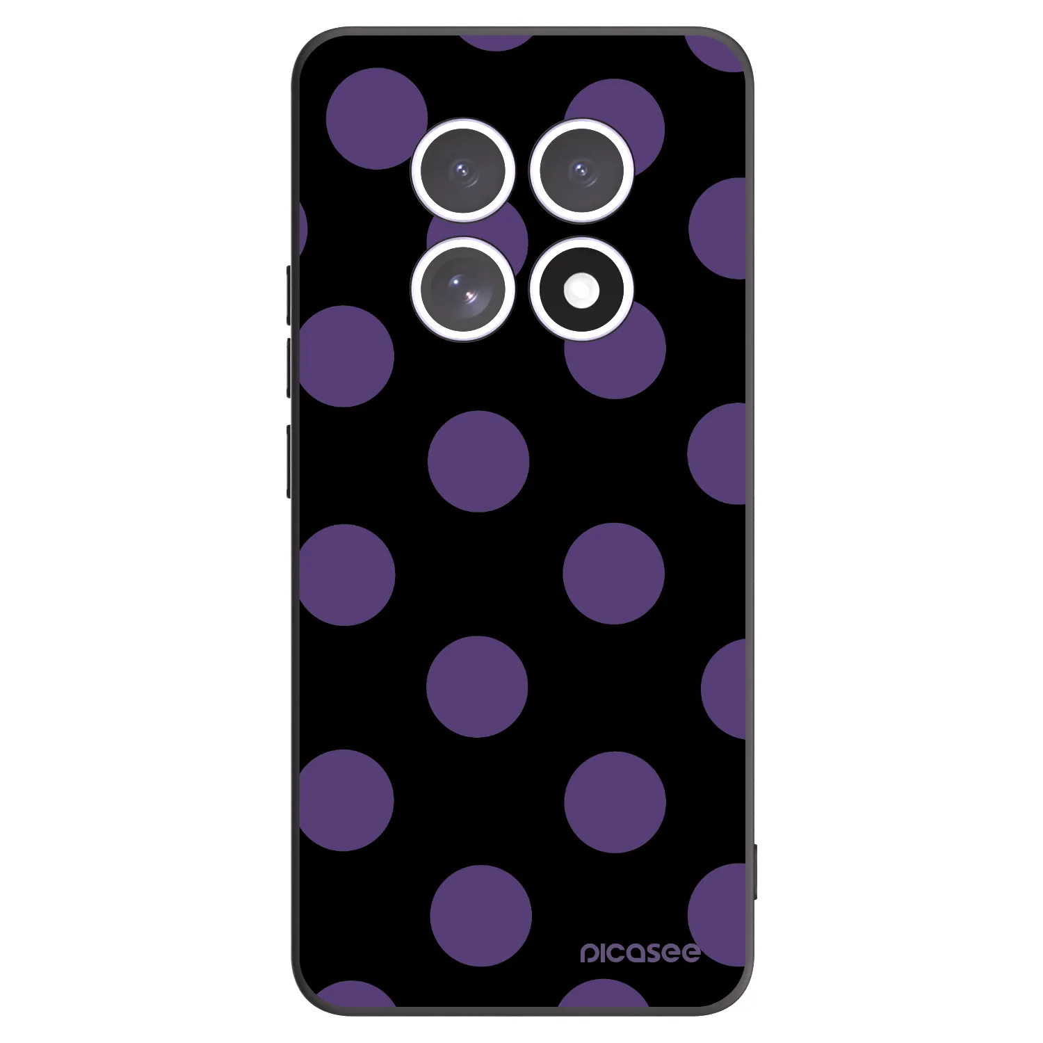 Picasee Xiaomi Redmi Note 15 5G Hülle - Schwarzes Silikon - Big flickers