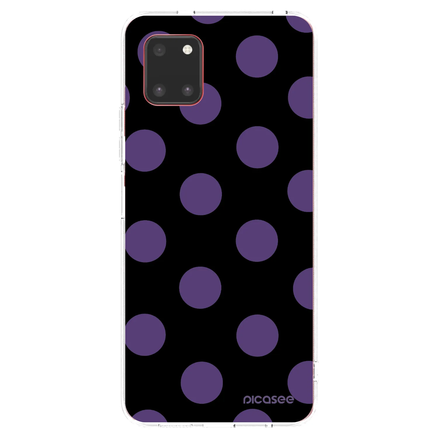 Picasee Samsung Galaxy Note 10 Lite N770F Hülle - Transparentes Silikon - Big flickers
