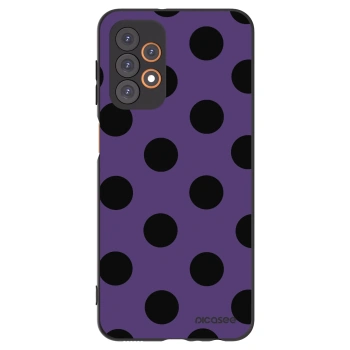 Picasee Samsung Galaxy A23 A235F 4G Hülle - Schwarzes Silikon - Big flickers 2