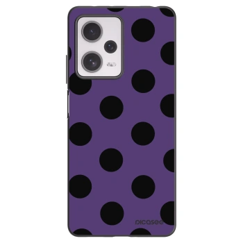 Picasee Xiaomi Redmi Note 12 Pro+ 5G Hülle - Schwarzes Silikon - Big flickers 2