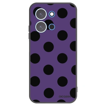 Picasee Xiaomi Redmi 15C 4G Hülle - Schwarzes Silikon - Big flickers 2