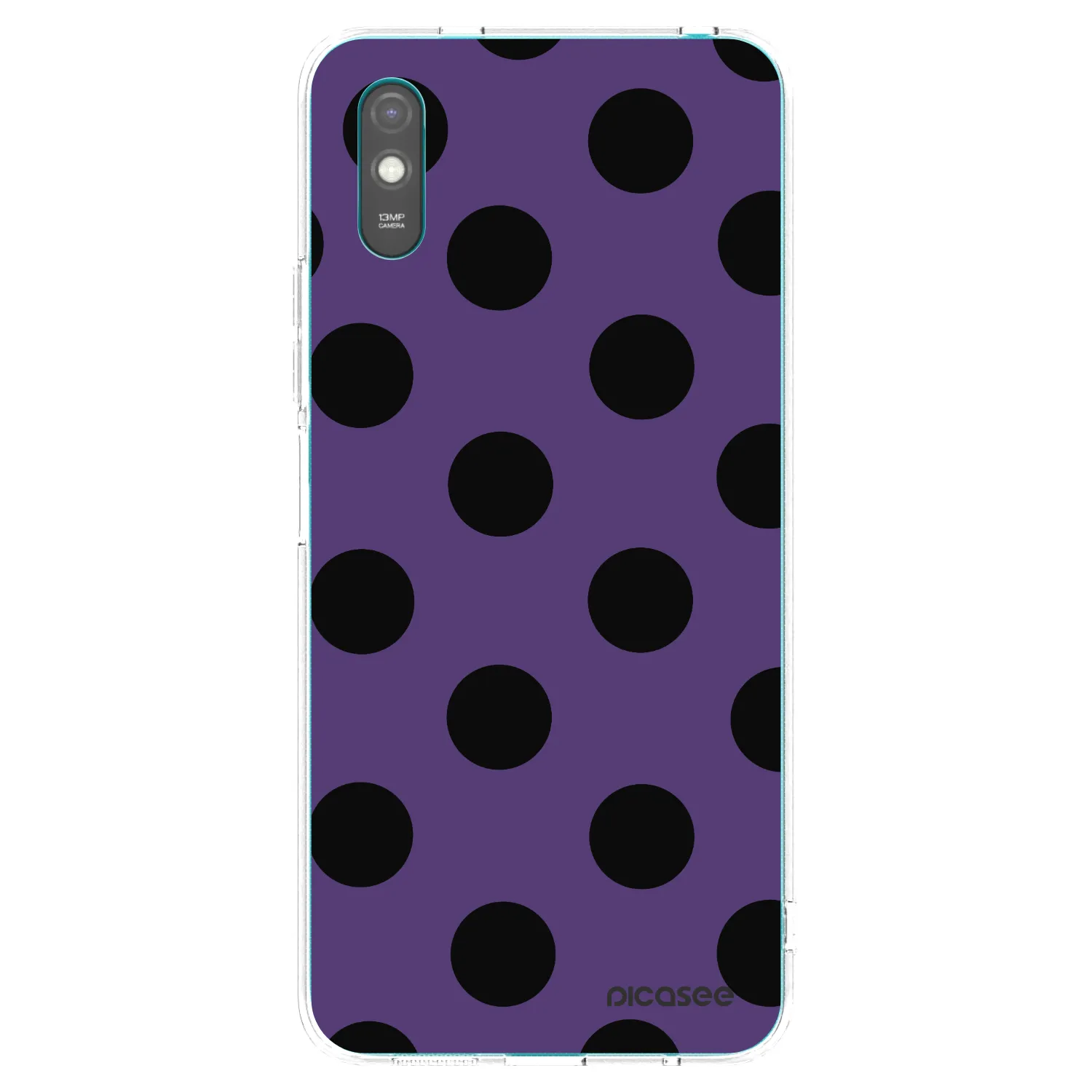 Picasee Xiaomi Redmi 9A Hülle - Transparentes Silikon - Big flickers 2